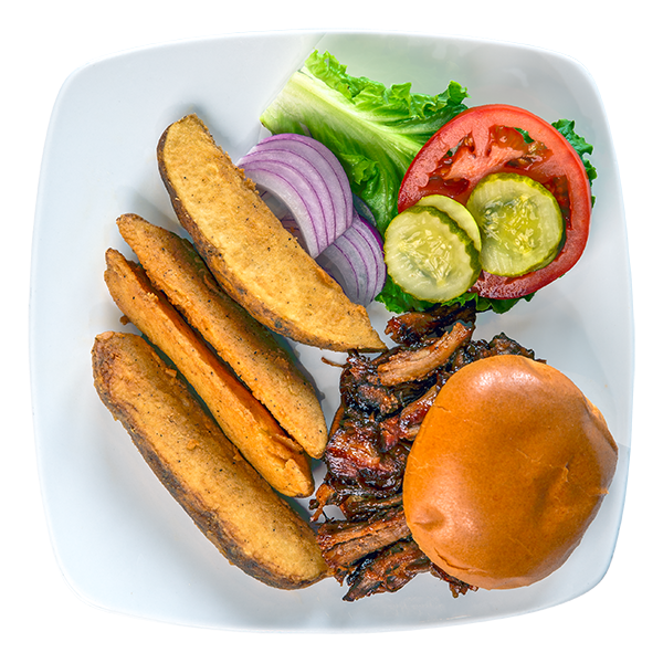 pulled pork plate